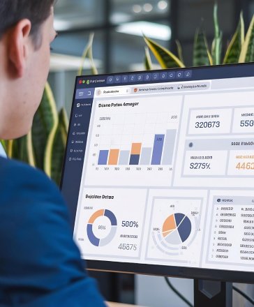 Technosoft smart business intelligence dashboard process